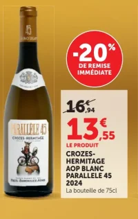 CROZES-HERMITAGE AOP BLANC PARALLELE 45 2024