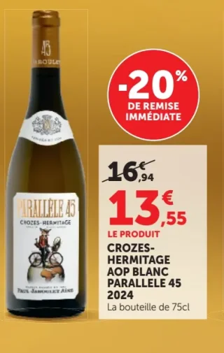 CROZES-HERMITAGE AOP BLANC PARALLELE 45 2024