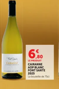 CAIRANNE AOP BLANC FONT SANTE 2025