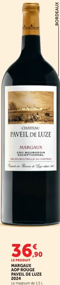 Château Paveil de Luze Margaux AOP Rouge 2024