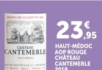 Haut-Médoc AOP Rouge Château Cantemerle 2019