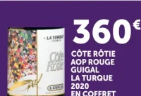 Côte Rôtie AOP Rouge Guigal La Turque 2020 En Coffret