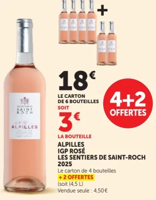 Alpilles IGP Rosé Les Sentiers de Saint-Roch 2019