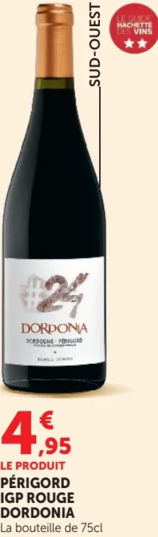 Périgord IGP Rouge Dordonia