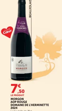 Morgon AOP Rouge Domaine de l'Herminette 2024