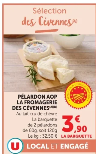 Pélardon AOP La Fromagerie des Cévennes