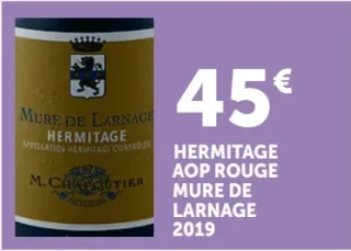 Hermitage AOP Rouge Mure de Larnage 2019