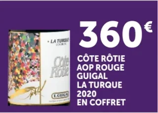 Côte Rôtie AOP Rouge Guigal La Turque 2020 En Coffret