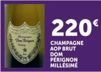 Champagne AOP Brut Dom Pérignon Millésimé