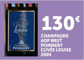 Champagne AOP Brut Pommery Cuvée Louise 2005