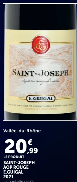 SAINT-JOSEPH AOP ROUGE E.GUIGAL 2021