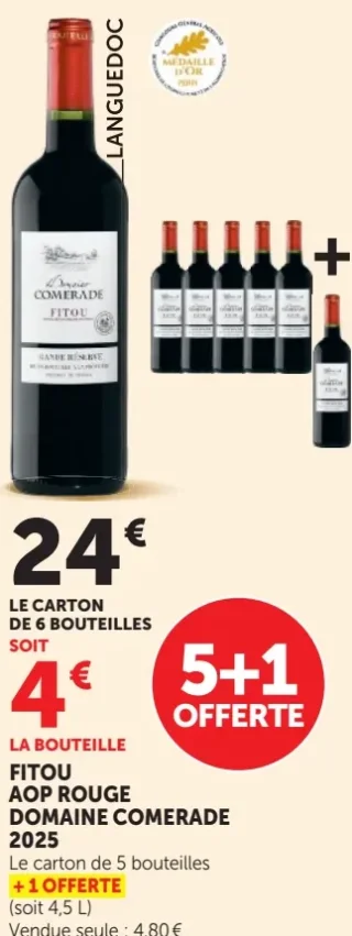 Fitou AOP Rouge Domaine Comerade 2025