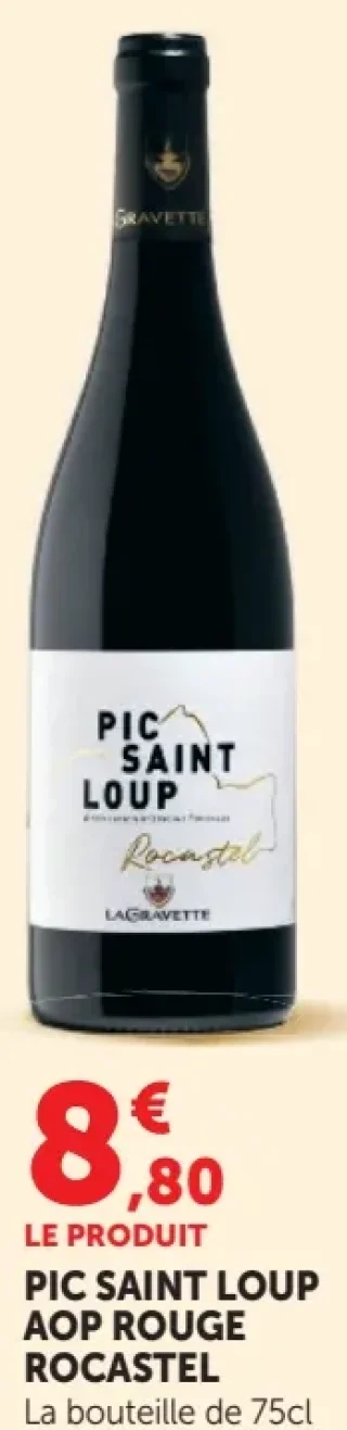 PIC SAINT LOUP AOP ROUGE ROCASTEL