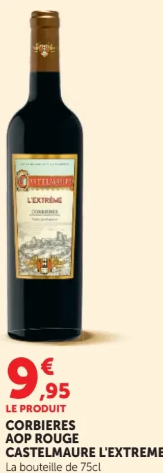 CORBIERES AOP ROUGE CASTELMAURE L'EXTREME
