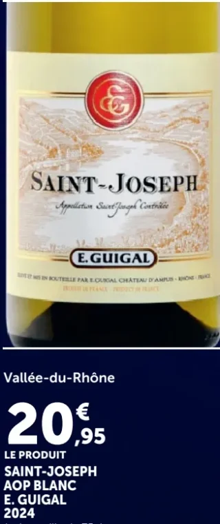 Saint-Joseph AOP Blanc E. Guigal 2024