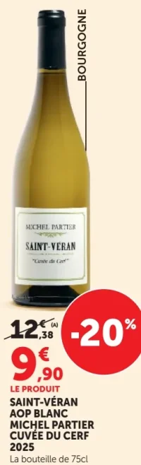 Michel Partier Cuvée du Cerf Saint-Véran AOP Blanc 2025