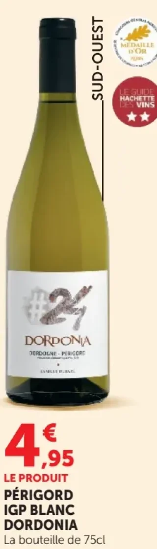 Dordonia Périgord IGP Blanc