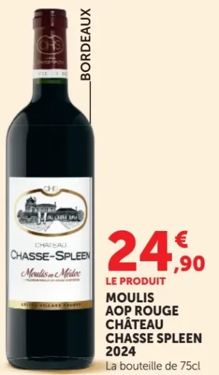 Moulis AOP Rouge Château Chasse-Spleen 2024