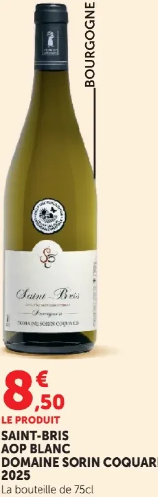 SAINT-BRIS AOP BLANC DOMAINE SORIN COQUARD 2025
