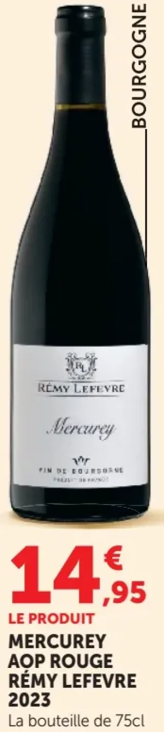 MERCUREY AOP ROUGE RÉMY LEFEVRE 2023