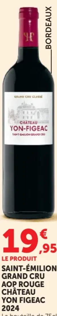 Château Yon Figeac 2024 Saint-Émilion Grand Cru AOP Rouge