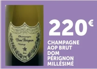 Champagne Dom Pérignon Millésimé AOP Brut