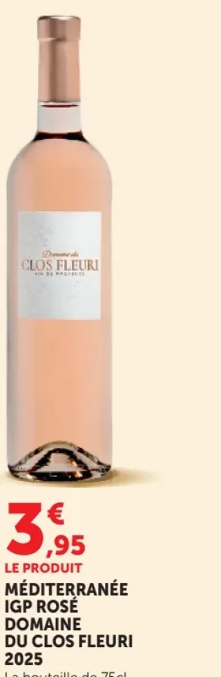 Méditerranée IGP Rosé Domaine du Clos Fleuri
