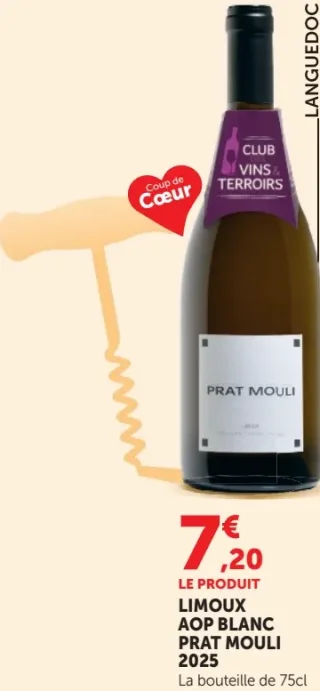 Prat Mouli Limoux AOP Blanc