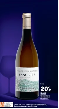 Sancerre AOP Blanc Henri Bourgeois Grande Réserve 2024 ou 2025