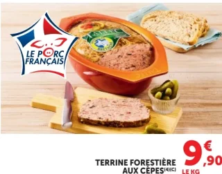 Terrine forestière aux cèpes