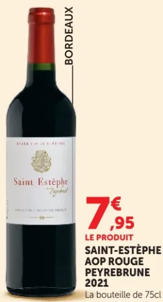 Peyrebrune Saint-Estèphe AOP Rouge 2021