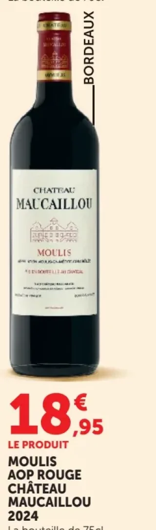 Château Maucaillou 2024 Moulis AOP Rouge