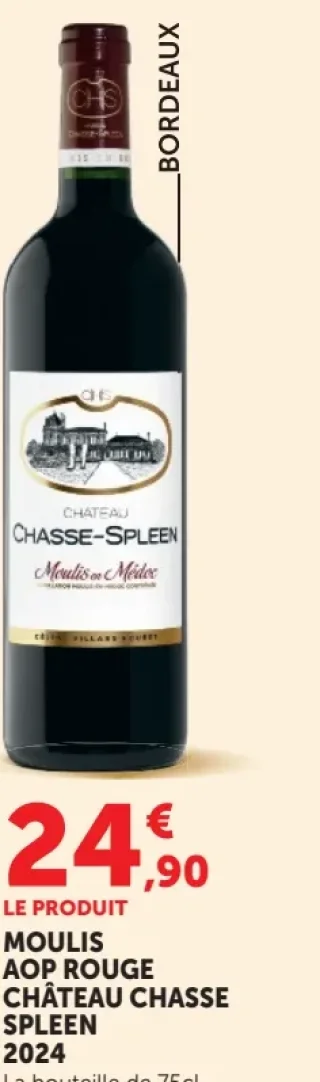 Château Chasse Spleen 2024 Moulis AOP Rouge