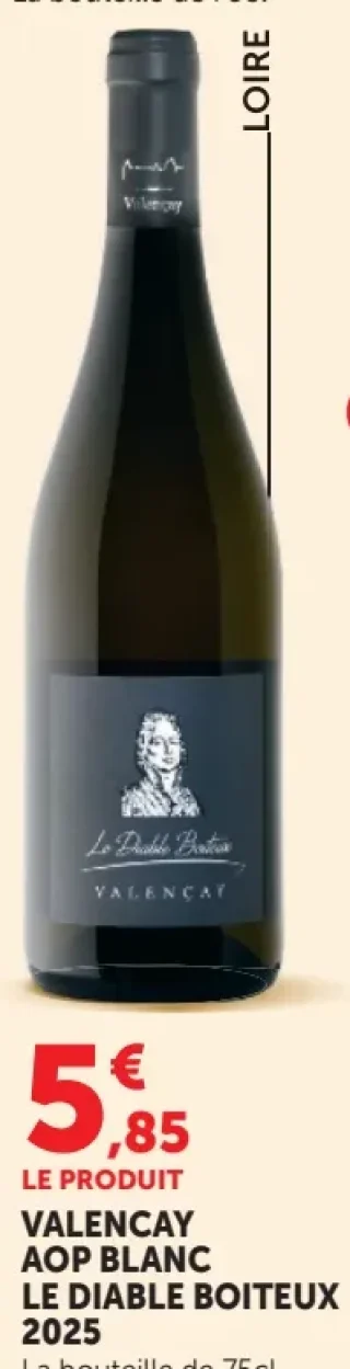 Le Diable Boiteux Valencay AOP Blanc