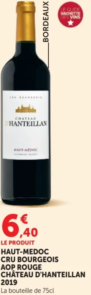 Château d'Hanteillan 2019 Haut-Médoc Cru Bourgeois AOP Rouge