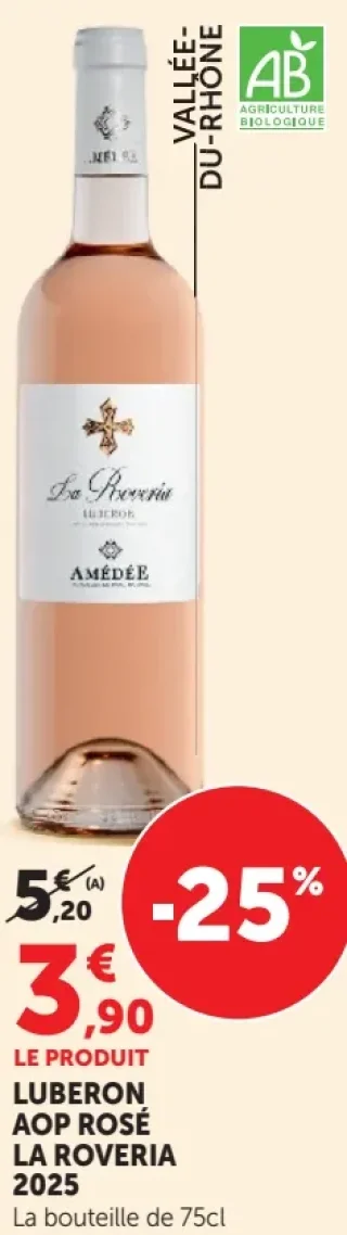 Luberon AOP Rosé La Roveria