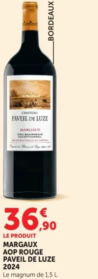 MARGAUX AOP ROUGE PAVEIL DE LUZE