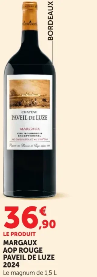 MARGAUX AOP ROUGE PAVEIL DE LUZE