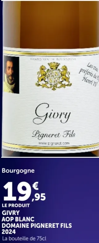 GIVRY AOP BLANC DOMAINE PIGNERET FILS