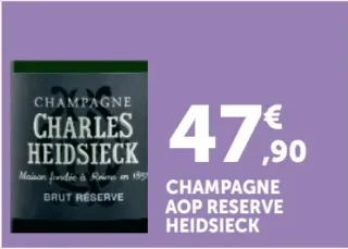 Champagne AOP Brut Réserve Charles Heidsieck