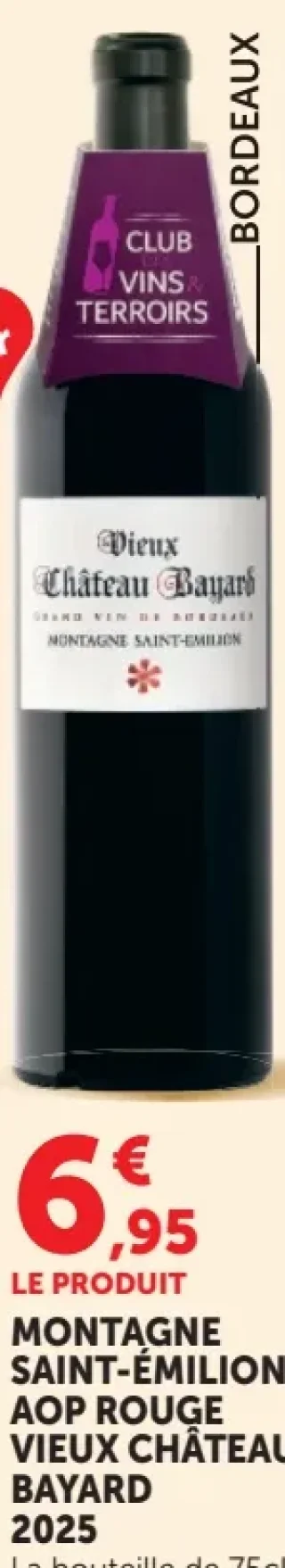 Vieux Château Bayard Montagne Saint-Émilion AOP Rouge 2025