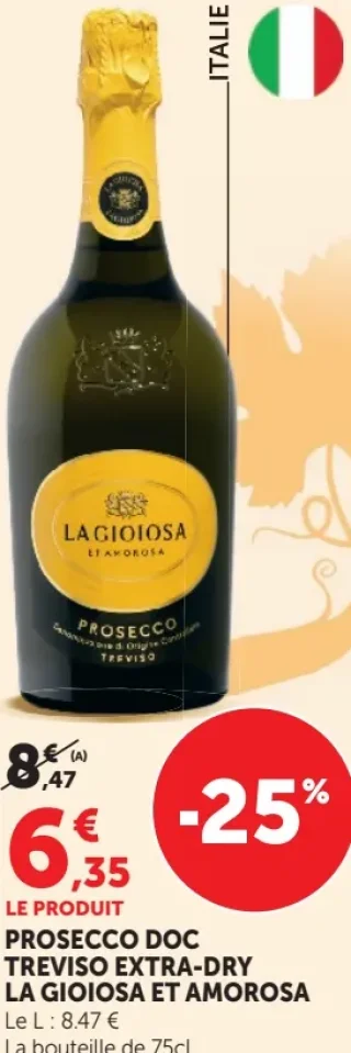La Gioiosa et Amorosa Prosecco Doc Treviso Extra-Dry