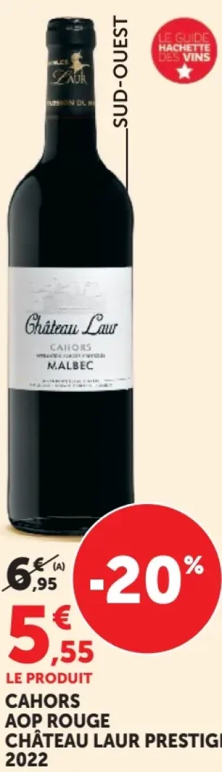 Cahors AOP Rouge Château Laur Prestige