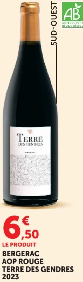 Bergerac AOP Rouge Terre des Gendres