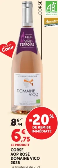 Domaine Vico Corse AOP Rosé 2025