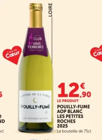 Pouilly-Fumé AOP Blanc Les Petites Roches 2025 Antoine de la Farge