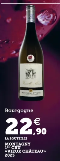 Bourgogne Montagny 1er Cru «Vieux Château» 2023