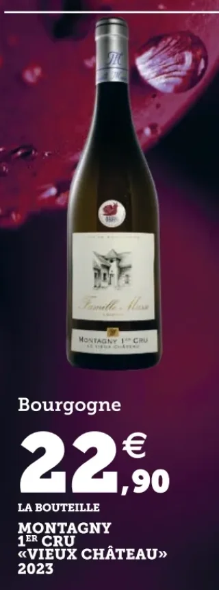 Bourgogne Montagny 1er Cru «Vieux Château» 2023