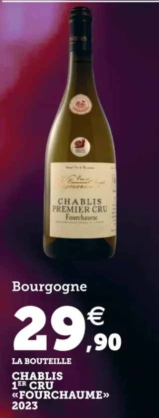 Bourgogne Chablis 1er Cru «Fourchaume» 2023