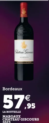 Bordeaux Margaux Château Giscours 2023